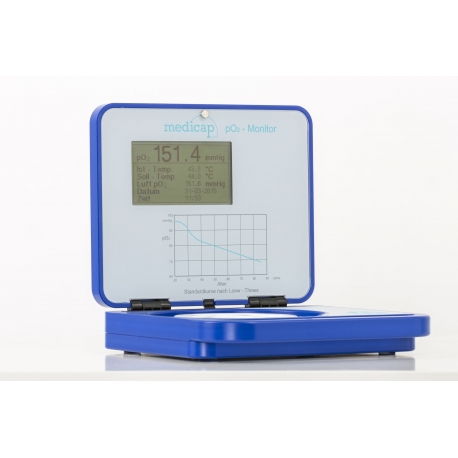 Monitor Precise 8001 para medición transcutánea de la presión parcial de oxígeno