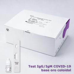 Caja 25 test serológicos rápidos IgG/IgM para COVID-19
