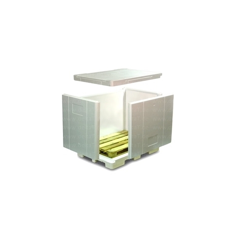 Palet aislado de poliestireno expandido EPS VIP Pallet Shipper 1200L Standard Ligero