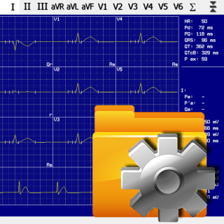 Opciones para ECG Cardiax